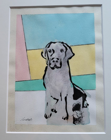 BILMA 3 - 2023 - 28x38cm - Mixta Papel canson guarro - VENDIDO.